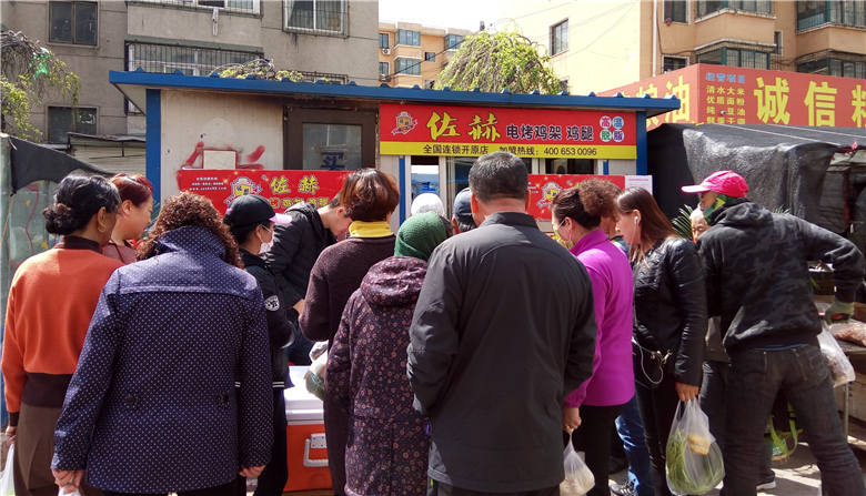 佐赫电烤鸡架新华市场加盟店